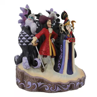 Ukrasne figure - Mischief, Malice & Mayhem (Villains Carved by Heart Figurine)