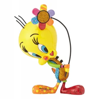 Ukrasne figure - Tweety With Flower Figurine