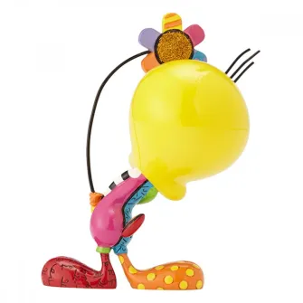 Ukrasne figure - Tweety With Flower Figurine