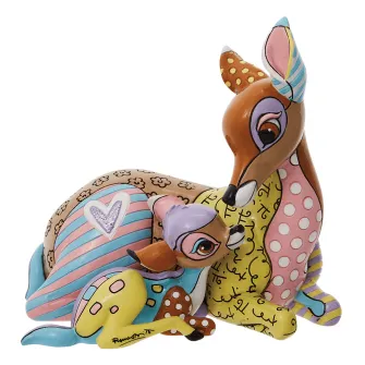 Ukrasne figure - Bambi & Mother Figurine