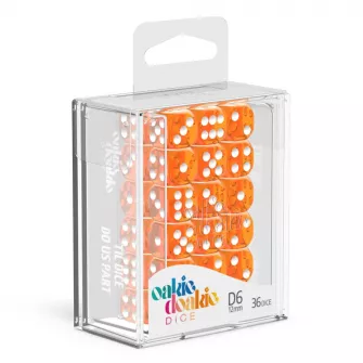 Merchandise razno - Kockice Oakie Doakie Dice D6 12 mm Translucent - Orange (36)