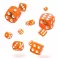 Kockice Oakie Doakie Dice D6 12 mm Translucent - Orange (36)
