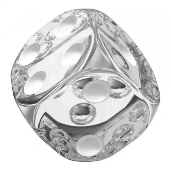 Merchandise razno - Kockice Oakie Doakie Dice D6 16 mm Translucent - Clear (12)