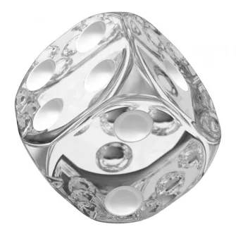 Merchandise razno - Kockice Oakie Doakie Dice D6 16 mm Translucent - Clear (12)