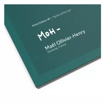 Oprema za kolekcionarske kartice - Ultimate Guard Album´n´Case Artist Edition #1 Maël Ollivier-Henry: Spirits of the Sea