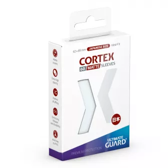 Oprema za kolekcionarske kartice - Ultimate Guard Cortex Sleeves Japanese Size Matte Transparent (60)