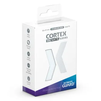 Oprema za kolekcionarske kartice - Ultimate Guard Cortex Sleeves Standard Size Matte Transparent (100)