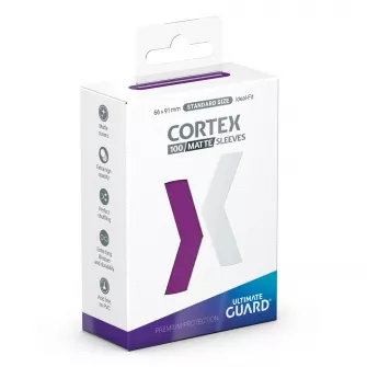 Oprema za kolekcionarske kartice - Ultimate Guard Cortex Sleeves Standard Size Matte Purple (100)