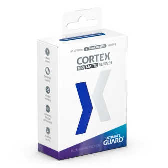 Oprema za kolekcionarske kartice - Ultimate Guard Cortex Sleeves Standard Size Matte Blue (100)