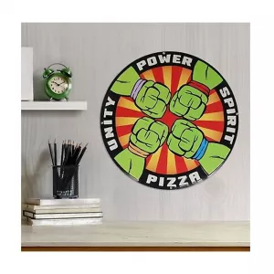 Teenage Mutant Ninja Turtles Tin Sign Pizza Power
