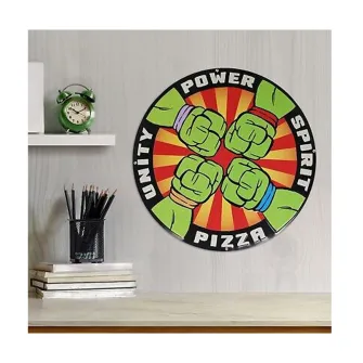 Merchandise razno - Teenage Mutant Ninja Turtles Tin Sign Pizza Power