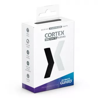 Oprema za kolekcionarske kartice - Ultimate Guard Cortex Sleeves Standard Size Matte Black (100)