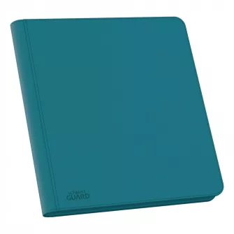 Oprema za kolekcionarske kartice - Ultimate Guard Zipfolio 480 - 24-Pocket XenoSkin (Quadrow) - Petrol Blue