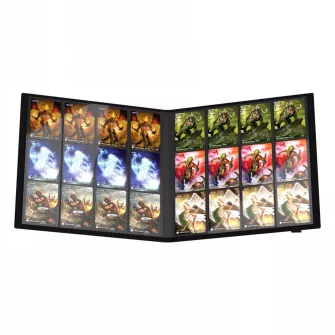 Oprema za kolekcionarske kartice - Ultimate Guard Flexxfolio 480 - 24-Pocket (Quadrow) - Black