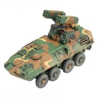 Plastične makete - LAV-AD Air Defense Platoon (WWIII x4 Tanks Plastic)