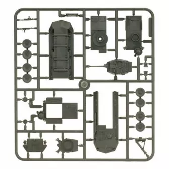 Plastične makete - LAV-AD Air Defense Platoon (WWIII x4 Tanks Plastic)