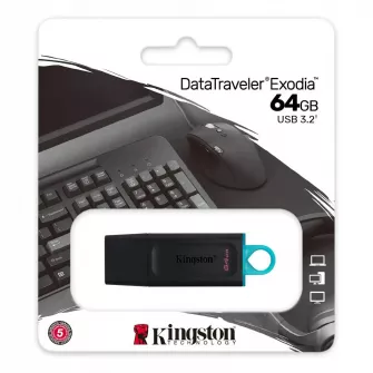 USB Flash memorije - 64GB DataTraveler USB 3.2 flash DTX/64GB