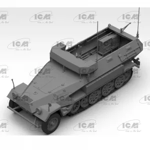 Model Kit Military - Sd.Kfz.251/18 Ausf.A WWII German Observation Vehicle 1:35