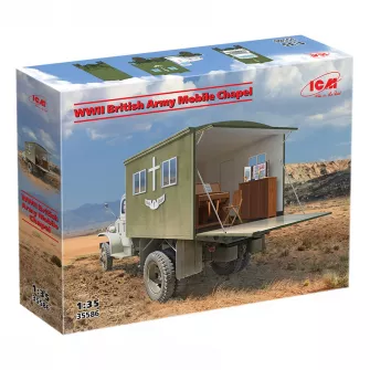 Vojna vozila i tenkovi - WWII British Army Mobile Chapel 1:35