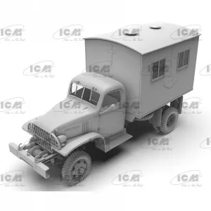 Model Kit Military - WWII British Army Mobile Chapel 1:35