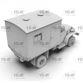 Vojna vozila i tenkovi - WWII British Army Mobile Chapel 1:35