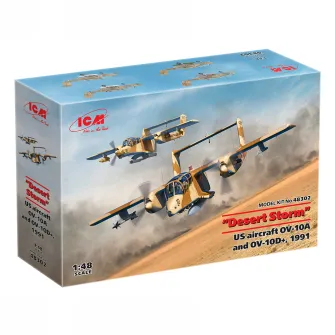 Avioni i helikopteri - Desert Storm US aircraft OV-10A And OV-10D+ 1991 1:48