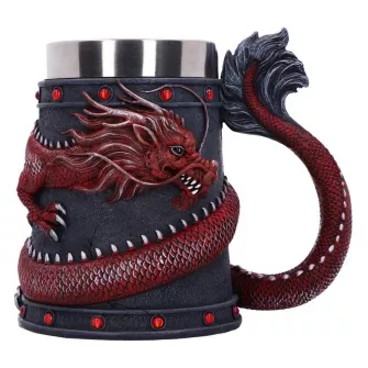 Šolje i čaše - Nemesis Now - Dragon Coil Tankard Red
