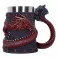 Nemesis Now - Dragon Coil Tankard Red