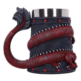 Šolje i čaše - Nemesis Now - Dragon Coil Tankard Red