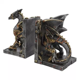 Merchandise razno - Nemesis Now - Dracus Machina Bookends (27 cm)