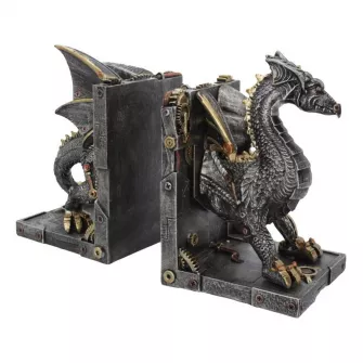 Merchandise razno - Nemesis Now - Dracus Machina Bookends (27 cm)