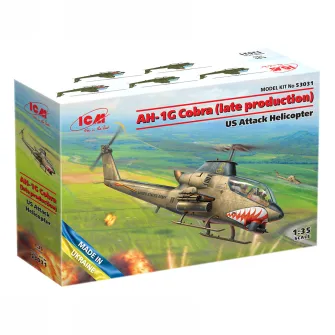 Avioni i helikopteri - AH-1G Cobra (Late Production) US Attack Helicopter 1:35