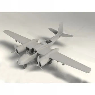Avioni i helikopteri - A-26B-15 Invader WWII American Bomber 1:48