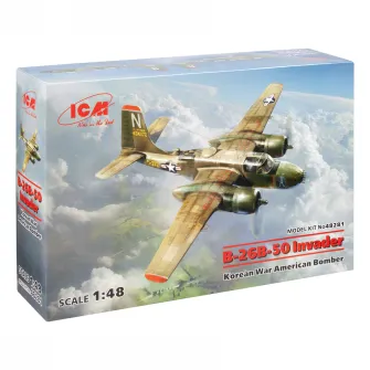 Avioni i helikopteri - B-26B-50 Invader Korean War American Bomber 1:48