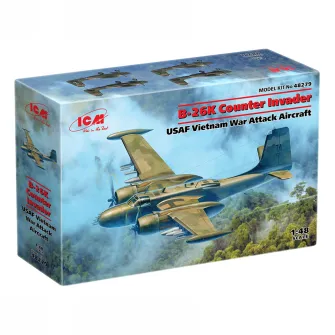 Avioni i helikopteri - B-26K Counter Invader USAF Vietnam War Attack Aircraft 1:48