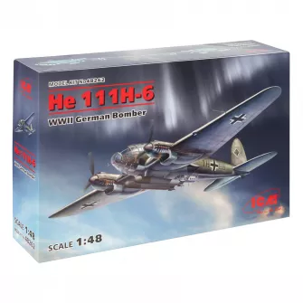 Avioni i helikopteri - He 111H-6 WWII German Bomber 1:48