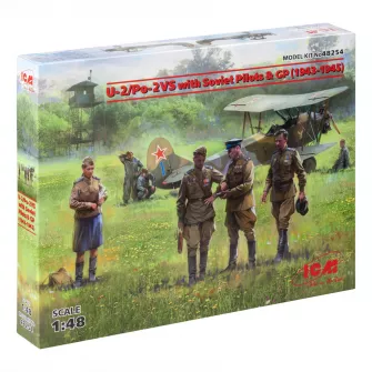 Plastične makete - U-2/Po-2VS With Soviet Pilots & GP (1943-1945) 1:48