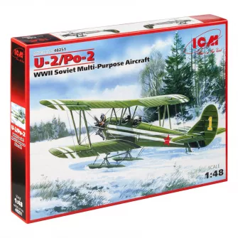 Avioni i helikopteri - U-2/Po-2 WWII Soviet Multi-Purpose Aircraft 1:48
