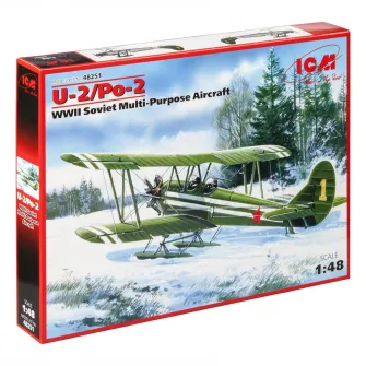 Avioni i helikopteri - U-2/Po-2 WWII Soviet Multi-Purpose Aircraft 1:48