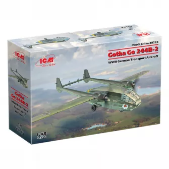 Avioni i helikopteri - Gotha Go 244B-2 WWII German Transport Aircraft 1:48