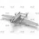 Gotha Go 244B-2 WWII German Transport Aircraft 1:48