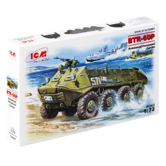 Vojna vozila i tenkovi - BTR-60P, Armoured Personnel Carrier 1:72