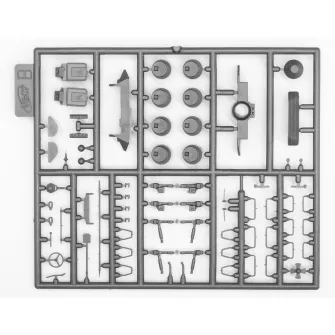 Vojna vozila i tenkovi - BTR-60P, Armoured Personnel Carrier 1:72