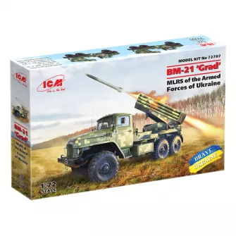 Vojna vozila i tenkovi - BM-21 'Grad' MLRS Of The Armed Forces Of Ukraine 1:72