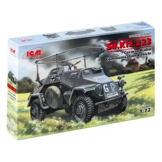 Vojna vozila i tenkovi - Sd.Kfz.223 German Radio Communication Vehicle 1:72