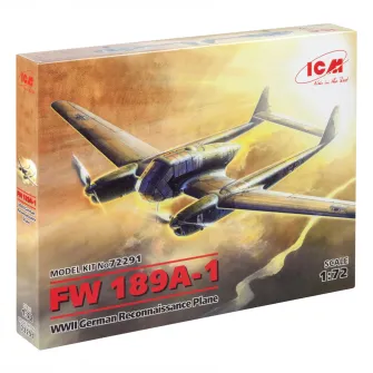 Avioni i helikopteri - FW 189A-1 WWII German Reconnaissance Plane 1:72