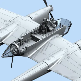 Avioni i helikopteri - FW 189A-1 WWII German Reconnaissance Plane 1:72