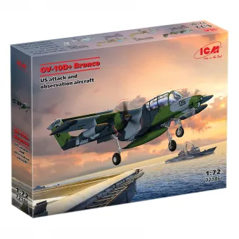 Avioni i helikopteri - OV-10D+ Bronco US Attack And Observation Aircraft 1:72