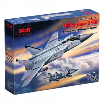 Plastične makete - Mikoyan-31B Russian Heavy Interceptor Fighter 1:72