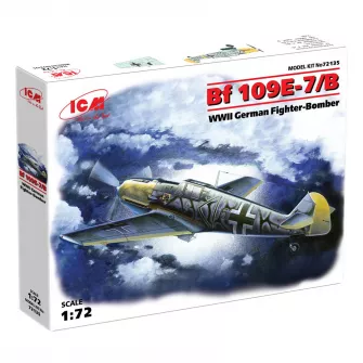 Plastične makete - Messerschmitt Bf 109E-7/B WWII German Fighter-Bomber 1:72